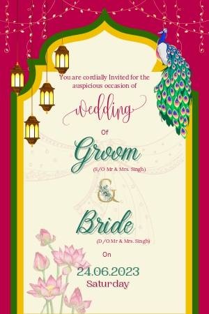 Exquisite Wedding Cards: Design Your Dream Invitations with Tryio